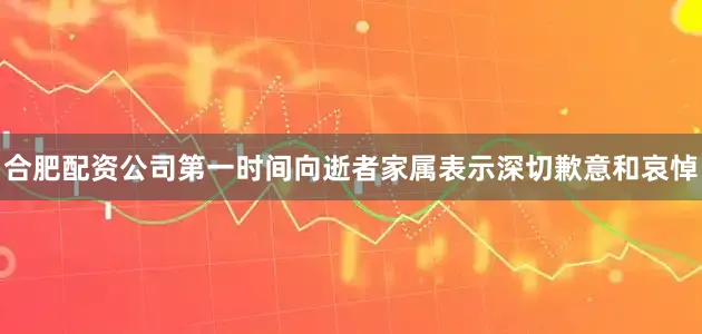 合肥配资公司第一时间向逝者家属表示深切歉意和哀悼