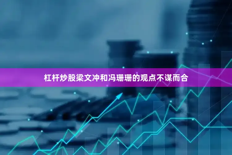 杠杆炒股梁文冲和冯珊珊的观点不谋而合